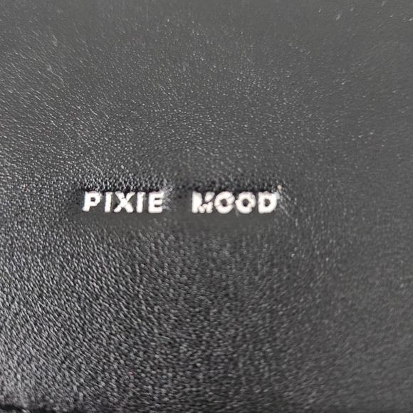 Pixie MOOD VEGAN LEATHER Black Backpack - Picture 2 of 7